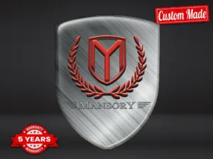 Mansory Heckscheibenaufkleber Racing Luxus Anpassbar
